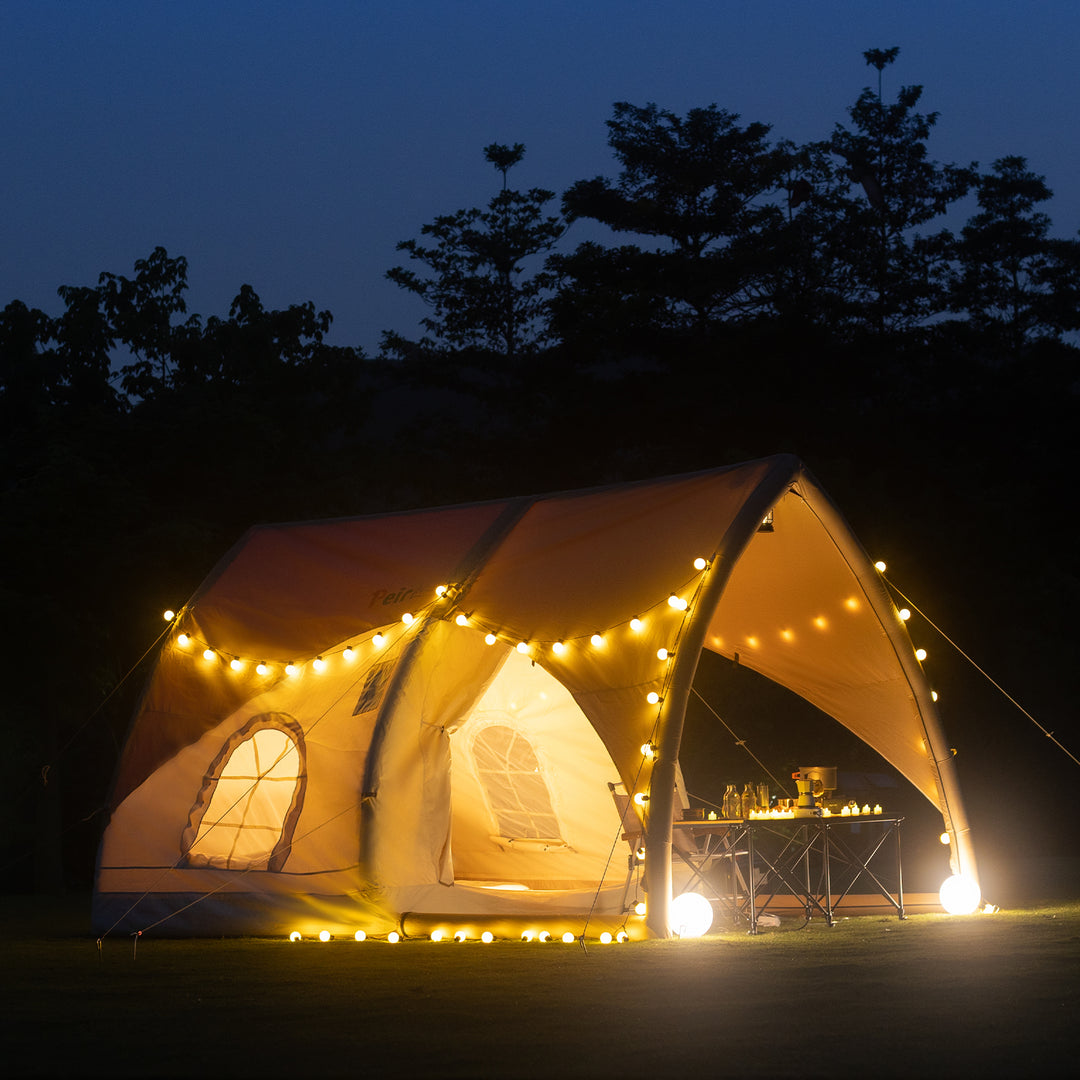 Peirhw Inflatable House Tent - Starry Night Love