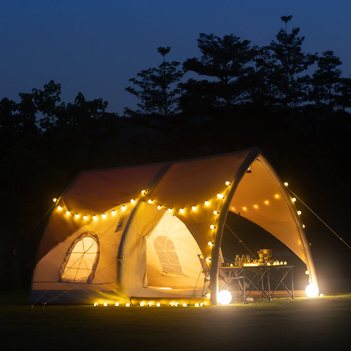 Peirhw Inflatable House Tent - Starry Night Love