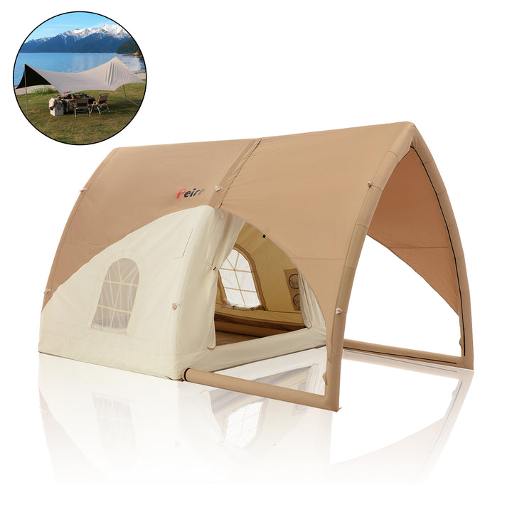 Peirhw Inflatable House Tent - Starry Night Love