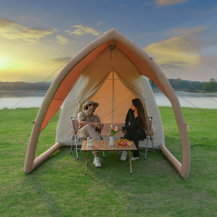 Peirhw Inflatable House Tent - Starry Night Love