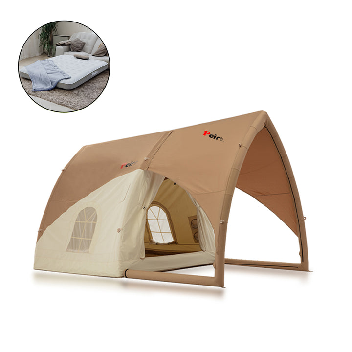 Peirhw Inflatable House Tent - Starry Night Love