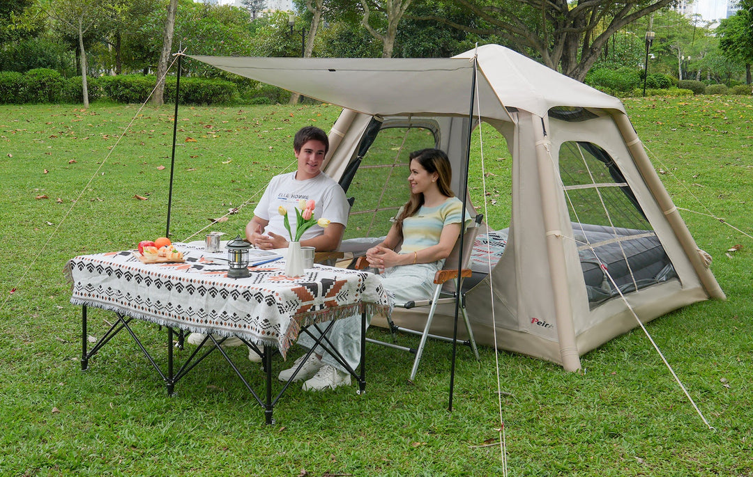 YUNYI series inflatable tent: new appearance, lightweight and waterproof, bring you to explore a new camping experience!