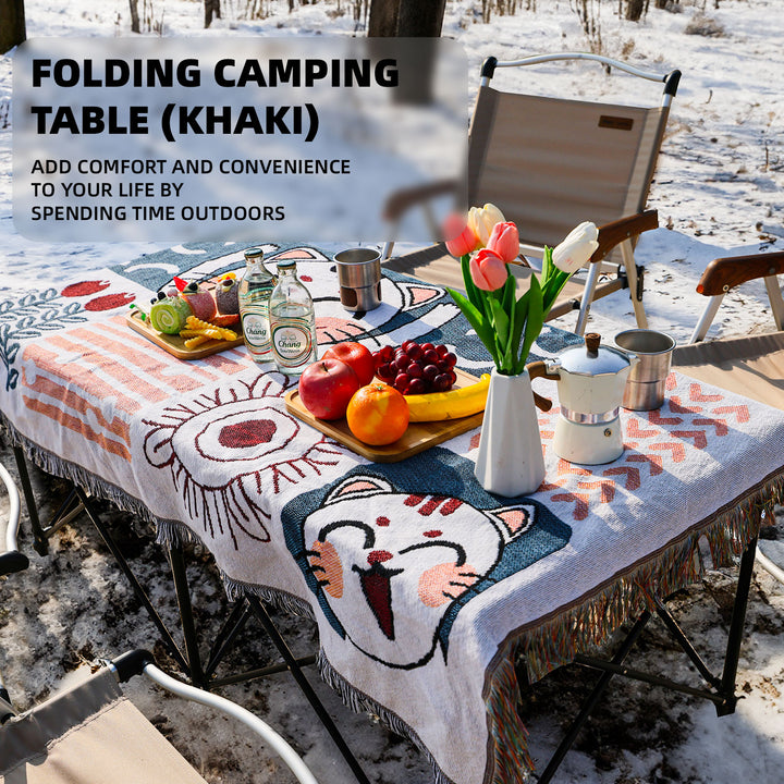 Peirhw Folding Camping Table