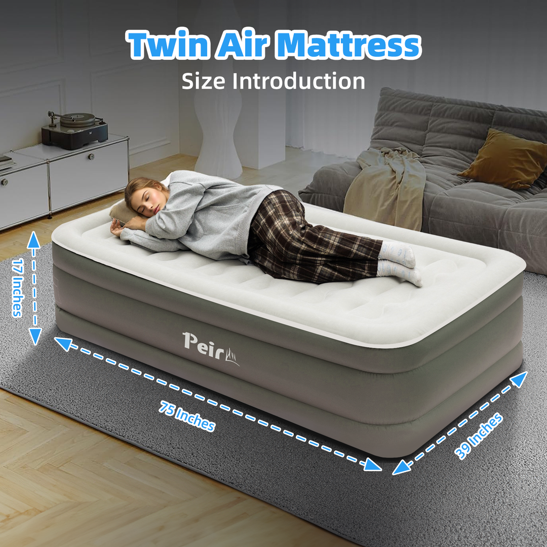 Peirhw Air Mattress (17" Twin Type)