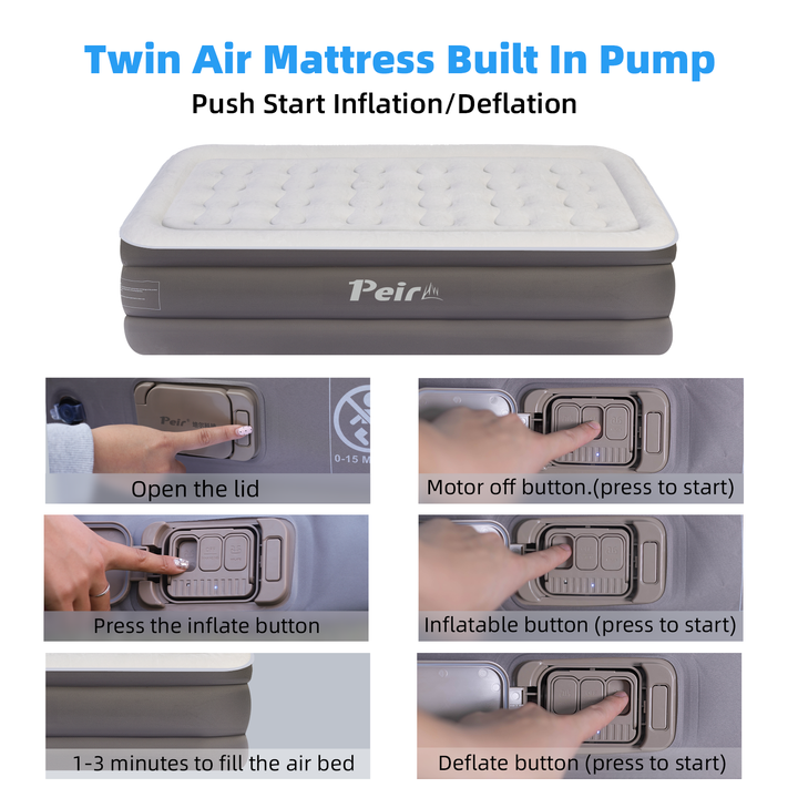 Peirhw Air Mattress (17" Twin Type)