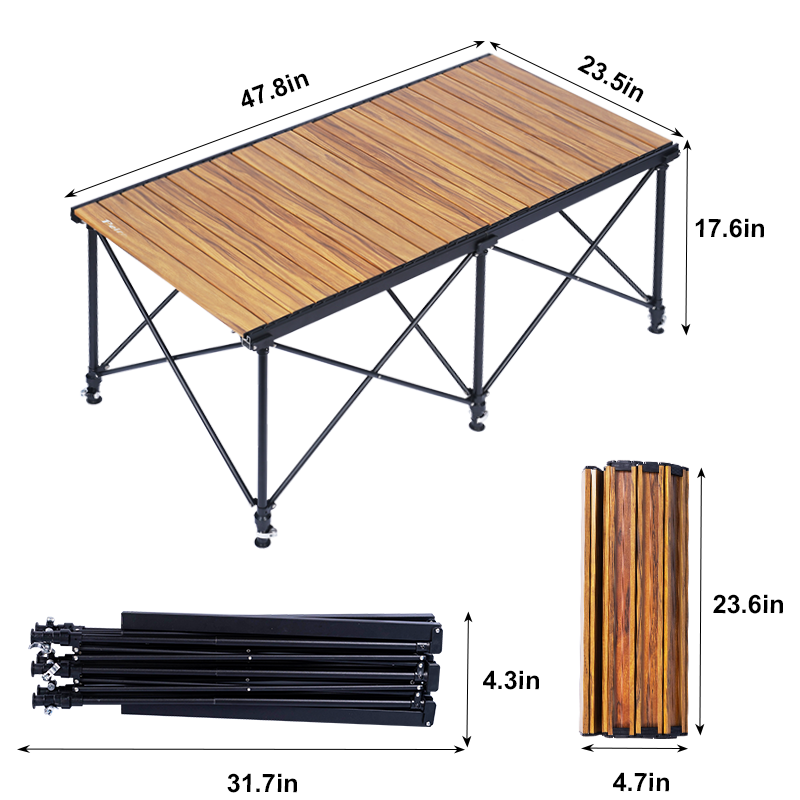 Peirhw Folding Camping Table