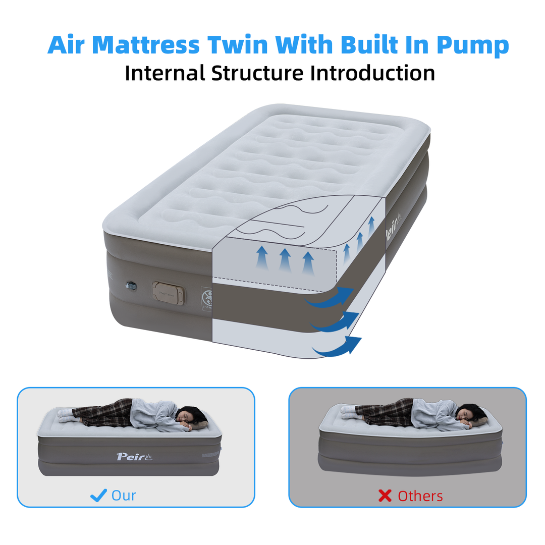 Peirhw Air Mattress (17" Twin Type)