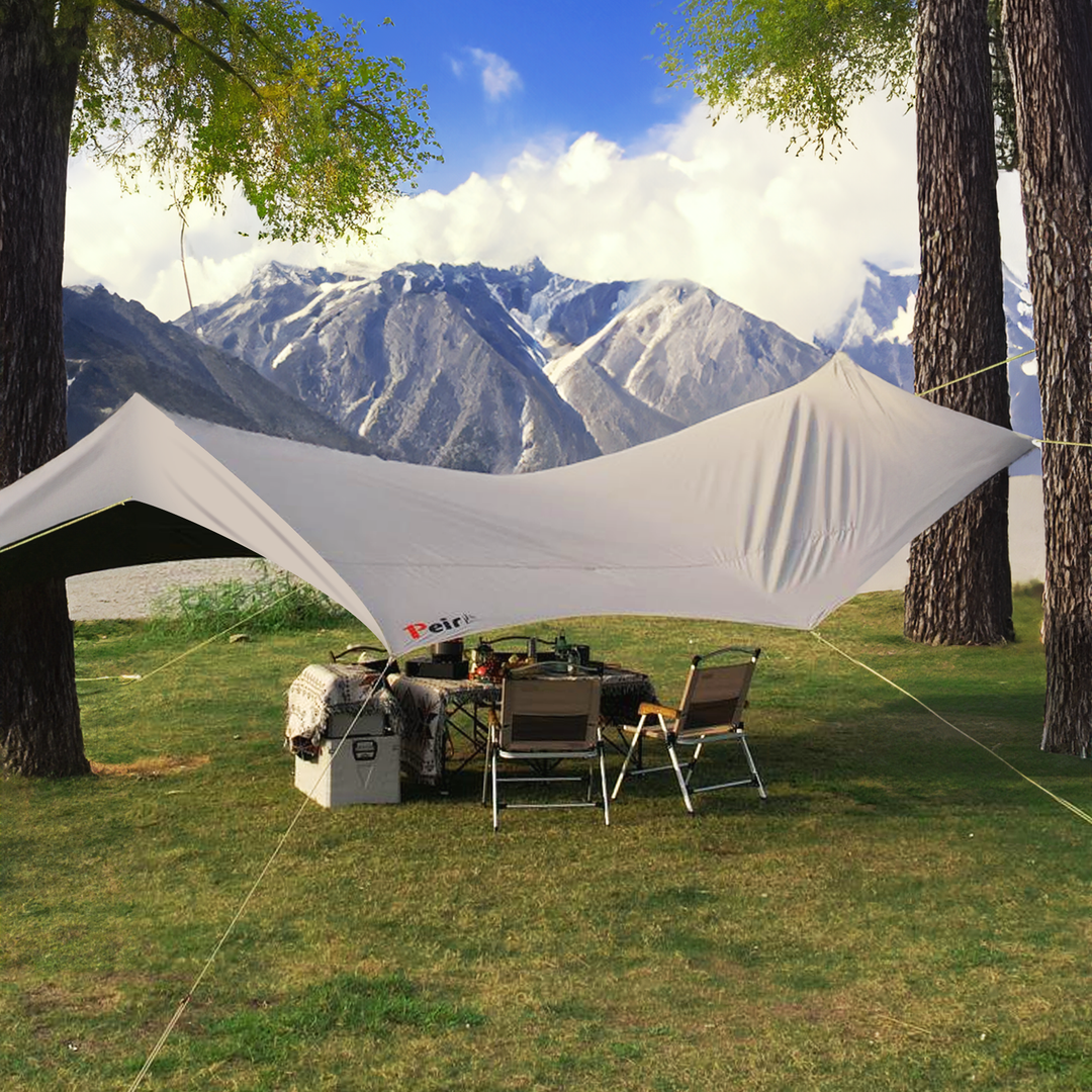 Peirhw Camping Waterproof Canopy