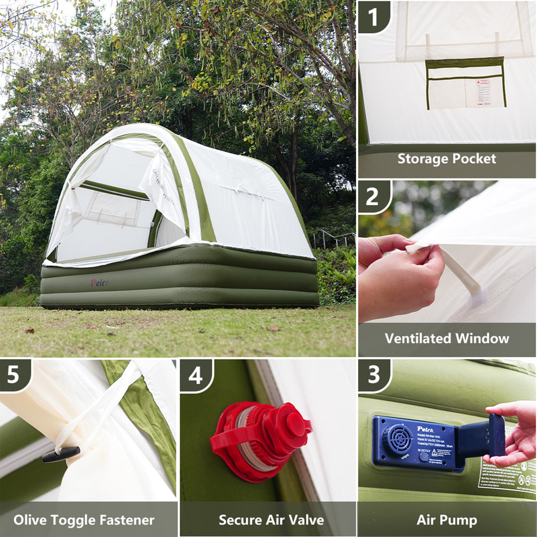 Peirhw Liberty Sleep Inflatable Tent Bed