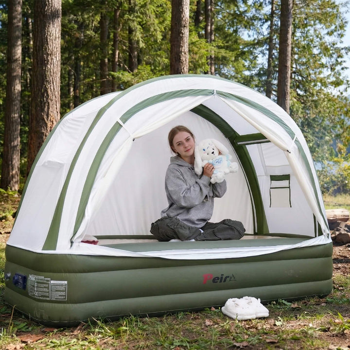 Peirhw Liberty Sleep Inflatable Tent Bed for One Person