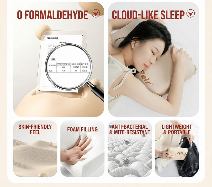 Peirhw Self-Inflating Camping Pillow