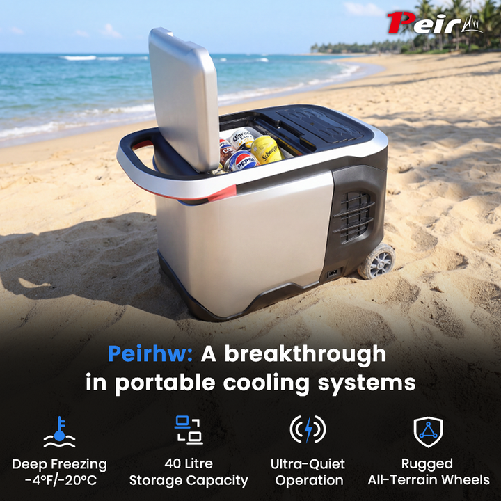 Peirhw 2-in-1 Portable Outdoor Air Conditioner & Freezer