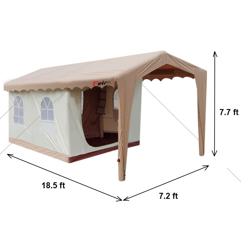 Peirhw Inflatable Camping Tent - Family Love